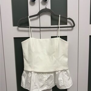 Zara White Top